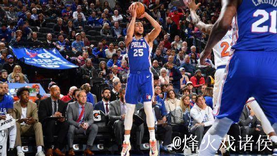 小西蒙斯状态低迷,全场投篮仅33%命中,三分颗粒无收,仅得9分1助攻 小西蒙斯状态低迷,全场投篮仅33%命中,三分颗粒无收,仅得9分1助攻